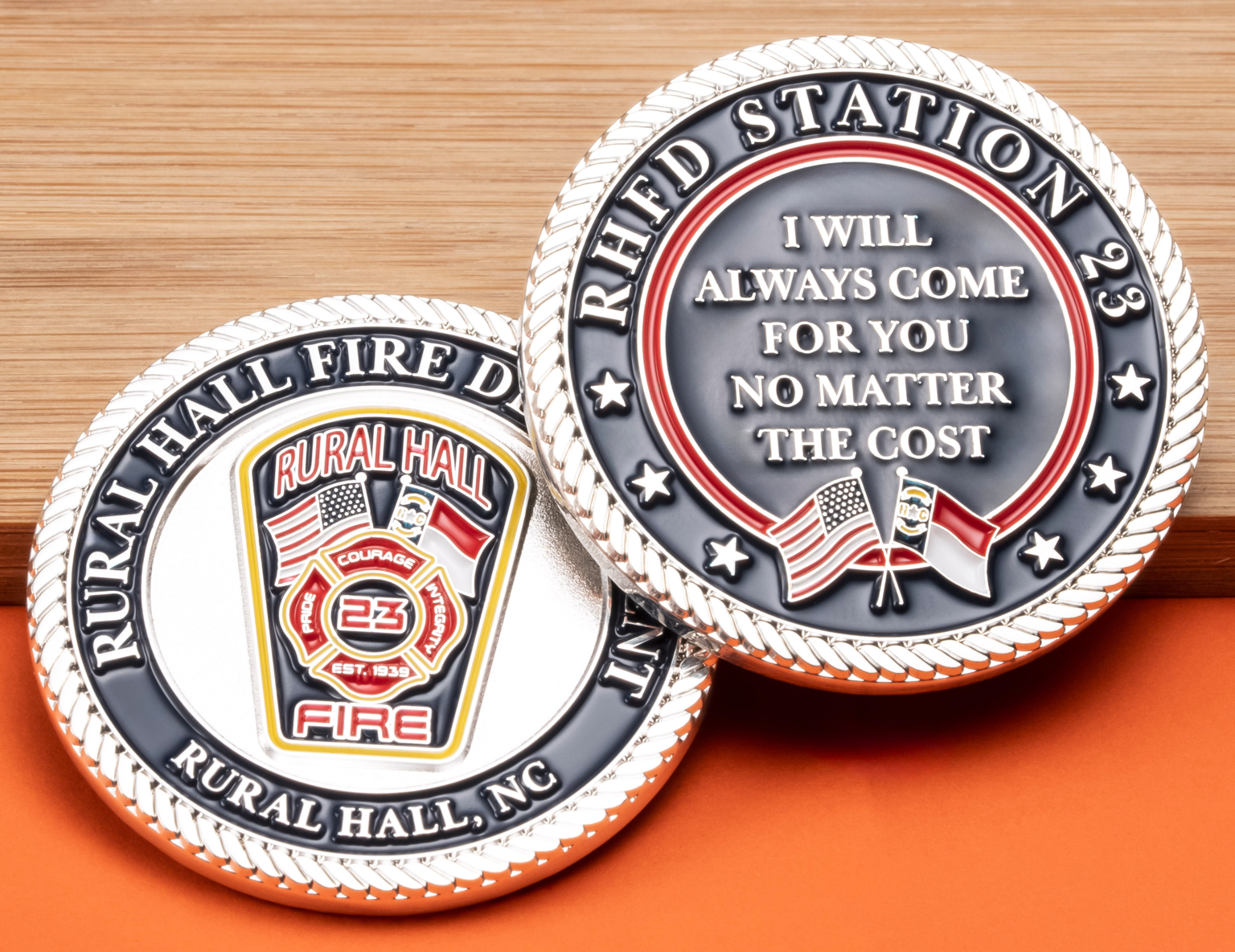 Soft Enamel On Both Sides Challenge Coins