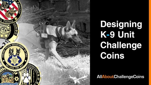 Designing Custom Police K-9 Unit Challenge Coins