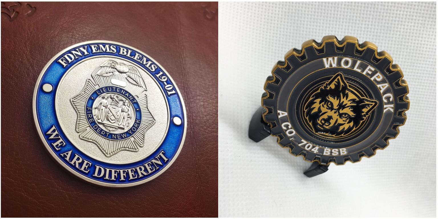 Ordering Custom Challenge Coins on a Budget