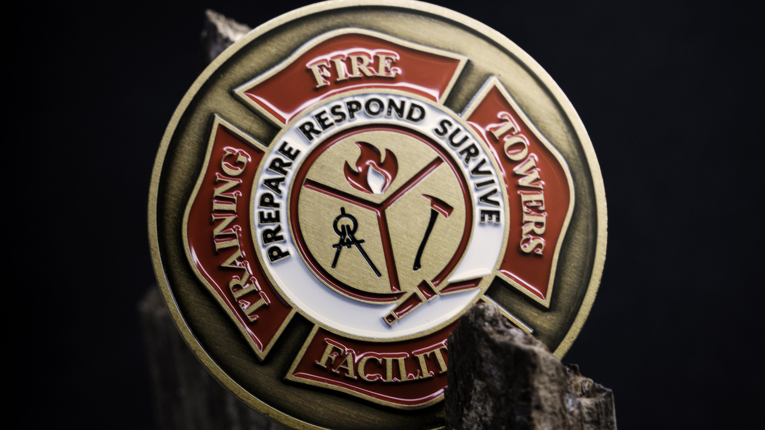 Firefighter Challenge Coins