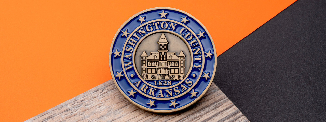 Washington County courthouse coin