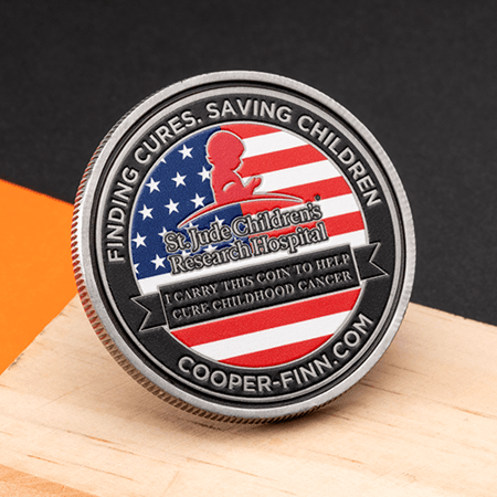 St. Jude Children's Research Hospital challenge coins