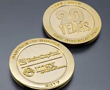 Gold Challenge Coins