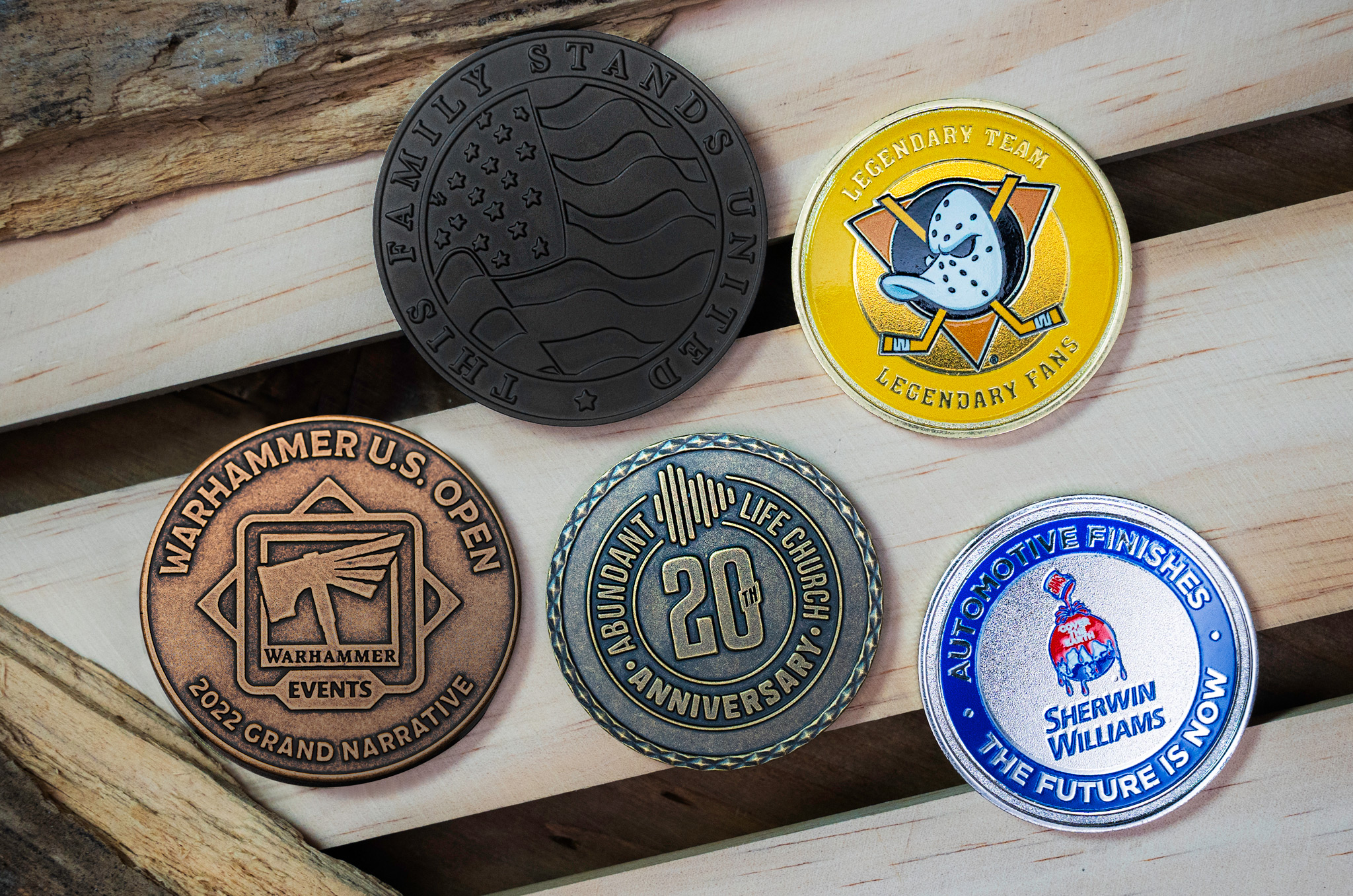 Custom American Made Challenge Coins