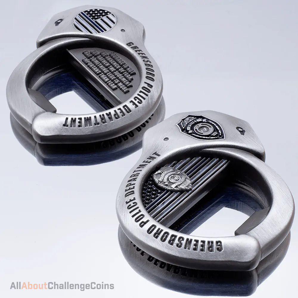 Greensboro Police Department Bottle Opener - All About Challenge Coins