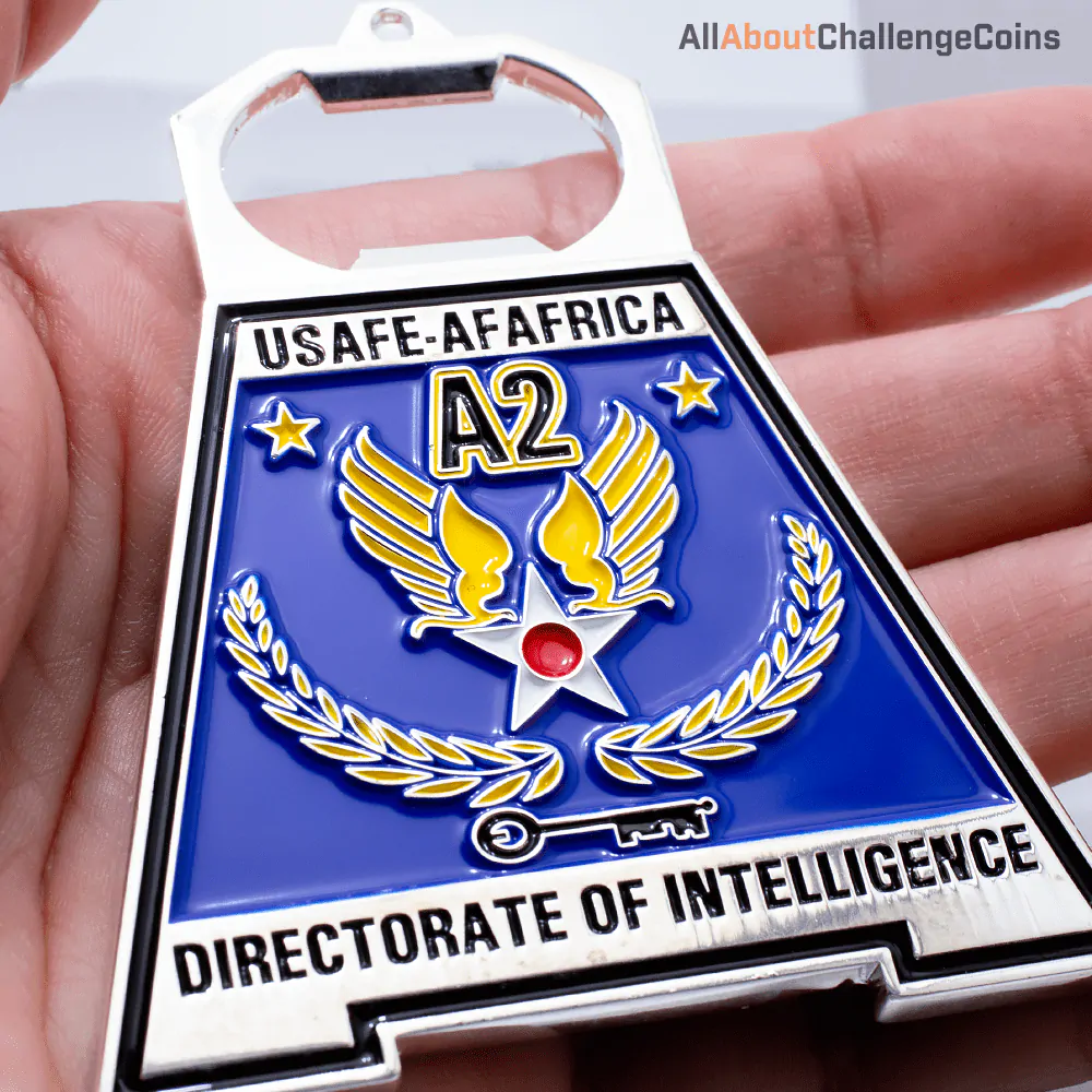 USAFE-AFAfrica - Bottle Opener - AllAbout Challenge Coins