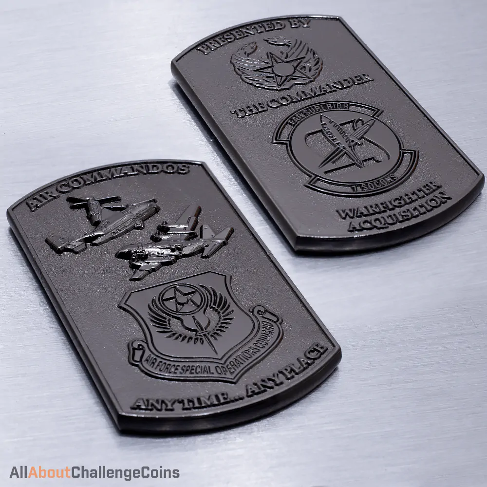 Air Force Special Operations Dog Tags - All About Challenge Coins