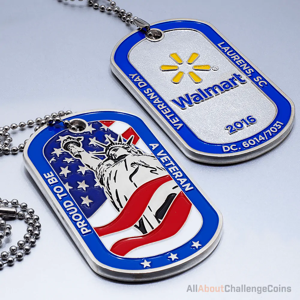 Walmart Dog Tags - All About Challenge Coins