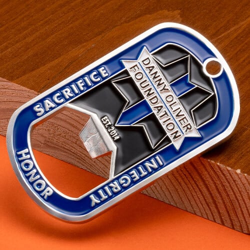 Danny Oliver Foundation Police Honor Bottle Opener