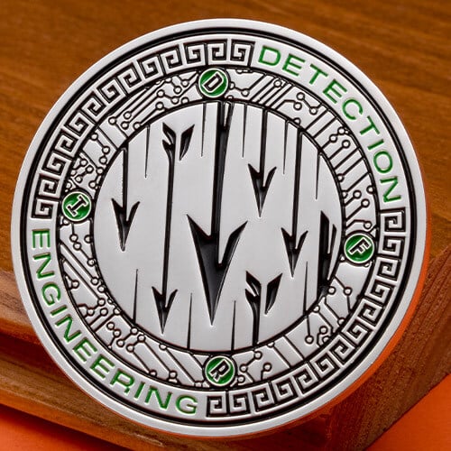 Defcon 31 Threat Hunting Detection Engineering Challenge Coin