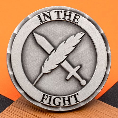 defense entrepreneur forum in the fight challenge coin 2