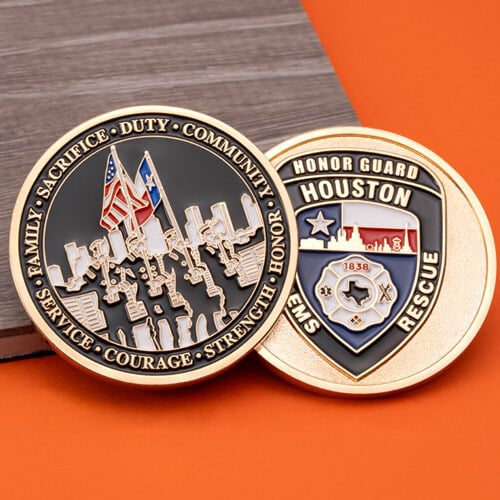 Houston EMS Coin