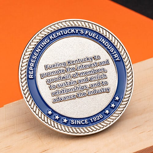 Kentucky petroleum marketers association chairs since 1926 challenge coin 2