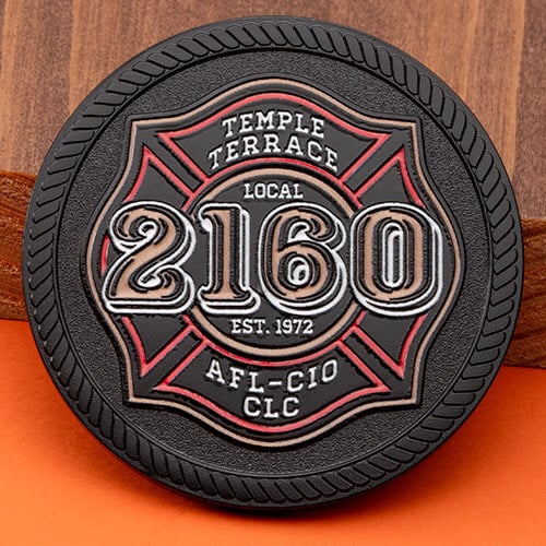 temple terrace local 2160 professional firefighters challenge coin 1