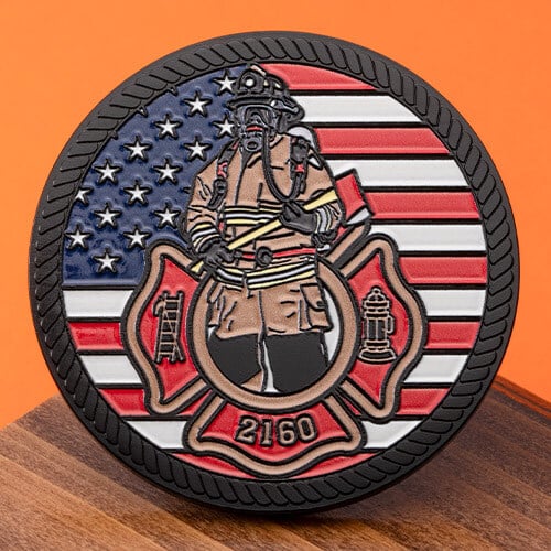 temple terrace local 2160 professional firefighters challenge coin 2